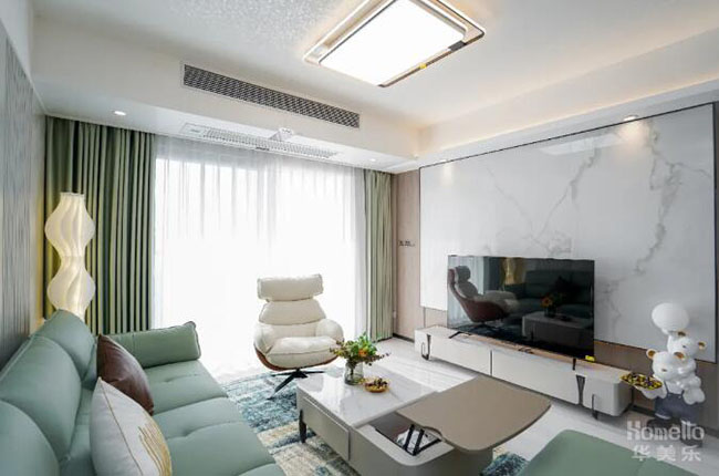 92㎡實(shí)用型現(xiàn)代三居，明亮簡潔的舒適新家